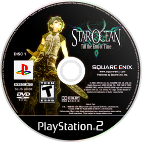 Star Ocean: Till the End of Time - Disc Image