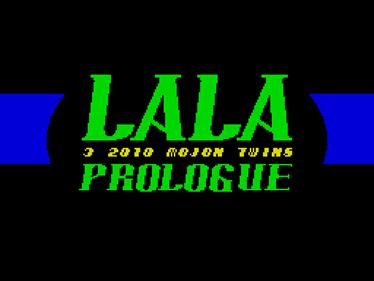 Lala Prologue - Screenshot - Game Title Image