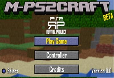 M-ps2craft - Screenshot - Game Title Image