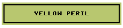 Yellow Peril - Clear Logo Image