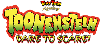 Tiny Toon Adventures: Toonenstein: Dare to Scare! - Clear Logo Image