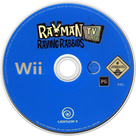 Rayman: Raving Rabbids: TV Party - Disc Image