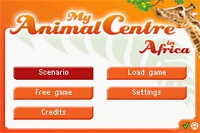 My Animal Centre in Africa - Screenshot - Game Title Image