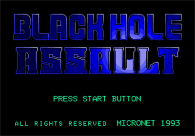 Blackhole Assault - Screenshot - Game Title Image