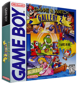 Game & Watch Gallery 2 - Box - 3D Image
