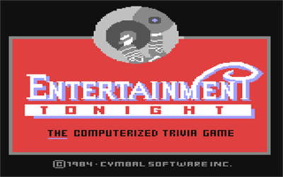 Entertainment Tonight - Screenshot - Game Title Image