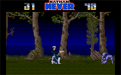 Nathan Never: The Arcade Game - Screenshot - Gameplay Image