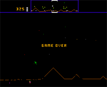 Defender - Screenshot - Game Over Image
