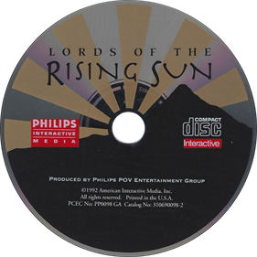 Lords of the Rising Sun - Disc Image