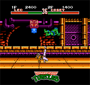 Teenage Mutant Ninja Turtles: Tournament Fighters - Screenshot - Gameplay Image