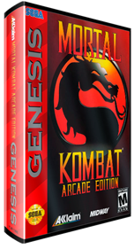 Mortal Kombat Arcade Edition - Box - 3D Image