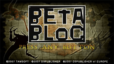 BETA BLOC - Screenshot - Game Title Image