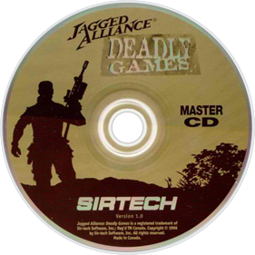 Jagged Alliance: Deadly Games - Disc Image