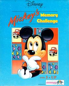 Mickey's Memory Challenge - Box - Front Image