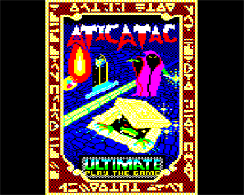 Atic Atac - Screenshot - Game Title Image