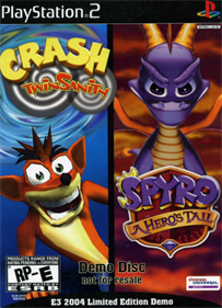 Crash Twinsanity / Spyro: A Hero's Tail - Box - Front Image