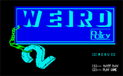 Weird 2 - Screenshot - Game Title Image