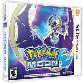 Pokémon Moon - Box - 3D Image