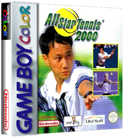 All Star Tennis 2000 - Box - 3D Image