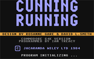 Cunning Running - Screenshot - Game Title Image