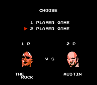 WWE Wrestling - Screenshot - Game Select Image