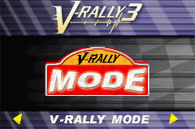 V-Rally 3 - Screenshot - Game Select Image