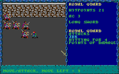 Advanced Dungeons & Dragons: Curse of the Azure Bonds - Screenshot - Gameplay Image