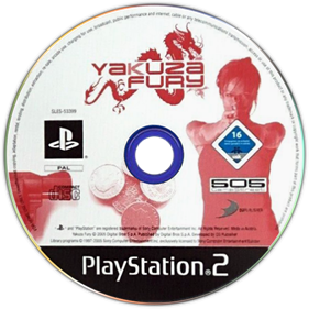 Yakuza Fury - Disc Image