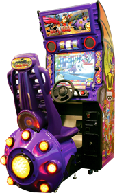 Wacky Races - Arcade - Cabinet Image