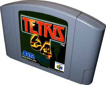 Tetris 64 - Cart - 3D Image