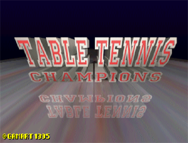 Table Tennis Champions - Box - Front Image