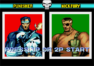 The Punisher - Screenshot - Game Select Image