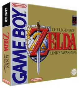 The Legend of Zelda: Link's Awakening - Box - 3D Image