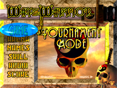 Way of the Warrior - Screenshot - Game Title Image