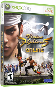 Virtua Fighter 5 Online - Box - 3D Image