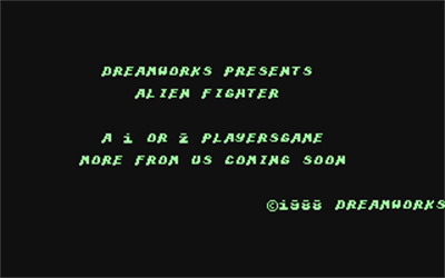 Alien Fighter - Screenshot - Game Title Image
