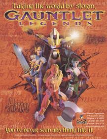 Gauntlet Legends - Advertisement Flyer - Front Image