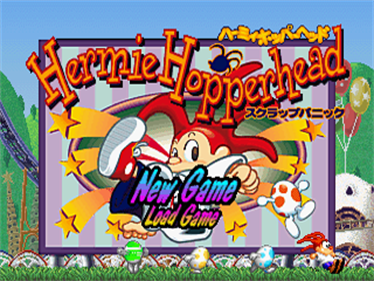 Hermie Hopperhead: Scrap Panic - Screenshot - Game Title Image