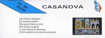 Casanova - Box - Back Image