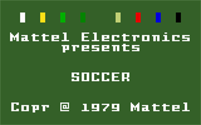Super Video Arcade Soccer - Screenshot - Game Title Image