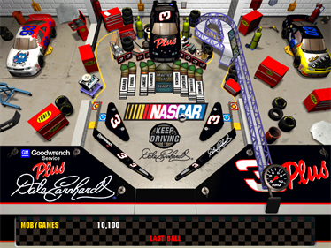 3-D Ultra NASCAR Pinball - Screenshot - Gameplay Image