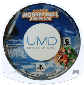 Super Monkey Ball Adventure - Disc Image