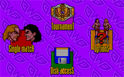 Top Wrestling - Screenshot - Game Select Image