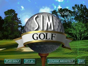 SimGolf - Screenshot - Game Title Image