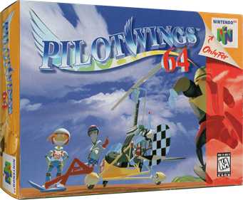 Pilotwings 64 - Box - 3D Image