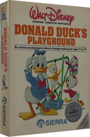 Donald Duck's Playground - Box - 3D Image