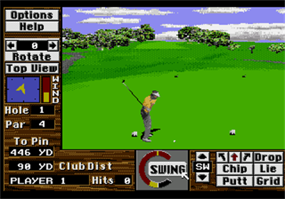 Links: The Challenge of Golf - Screenshot - Gameplay Image