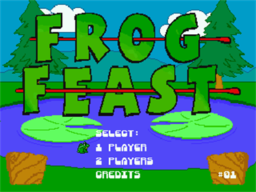 Frog Feast - Screenshot - Game Title Image