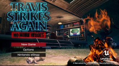 Travis Strikes Again: No More Heroes - Screenshot - Game Title Image