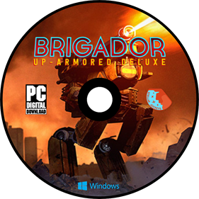 Brigador: Up-Armored Edition - Fanart - Disc Image